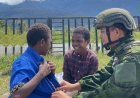 TNI Yonif 631/Antang Pupuk Kebersamaan dengan Anak Wandoga